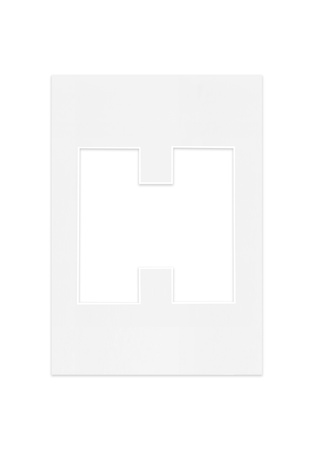 Passe Partout okienko w kształcie LITERKI "H"