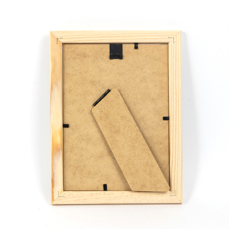 Ramka z drewna surowego na zdjęcia RAW 13x18 cm