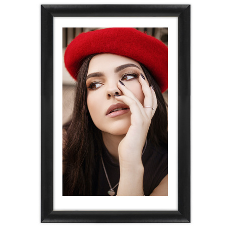 Czarna ramka aluminiowa na zdjęcia Royall 10x15 cm