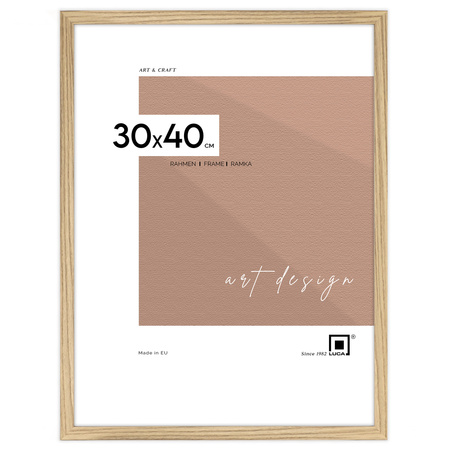 Pakiet 3 szt. ramek na zdjęcia kolor dębowy FDM M02 30x40 cm