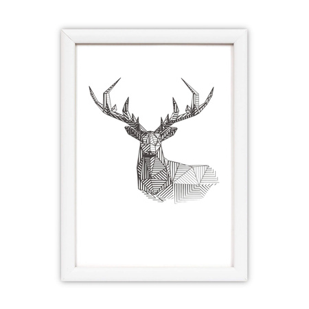 Zestaw białych ramek galeria HIT 01 GF0009