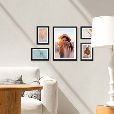 Zestaw ramek PINIA 2 GF0045 - galeria ramek na 5 zdjęcia