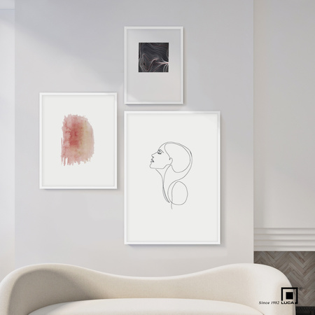 Pakiet 2 szt. białych ramek na zdjęcia FDM 1 - 50x70 cm