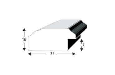 Pakiet ramek drewnianych DRZ A S DWUPAK 13x18 cm