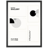 Foto Galeria 30x40 cm kolor czarny Ramka na 5 zdjęcia 10x15 cm z Passe Partout