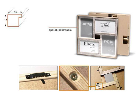 Multirama MULTI COTTAGE 41 ramka na zdjęcia