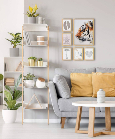 Zestaw naturalnych ramek galeria Pinia 0 GF0002