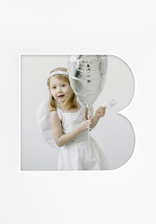 Passe Partout okienko w kształcie LITERKI "B"