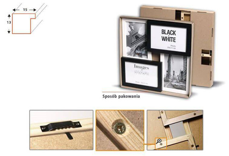 Multirama MULTI BLACK AND WHITE 41 10x15