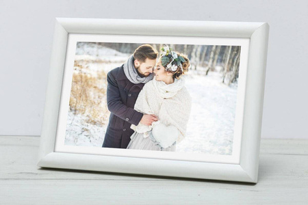 Ramka drewniana na zdjęcia DRWC F 1 21x30 cm