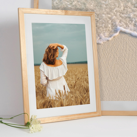 Pakiet 3 szt. ramek z drewna surowego RAW 30x40 cm