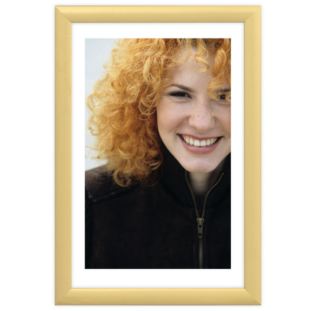 Pakiet 5 szt. złotych ramek aluminowych na zdjęcia ROYALL 10x15 cm