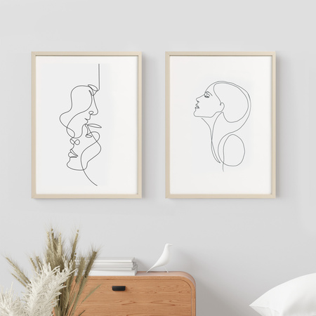 Pakiet 5szt ramek drewnianych PINIA 04 30x40 cm