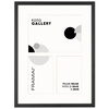 Foto Galeria 30x40 cm kolor czarny Ramka na 3 zdjęcia 10x15 cm 15x21 cm z Passe Partout
