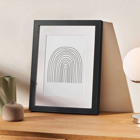 Czarna ramka na zdjęcie FDM M2 15x20 cm