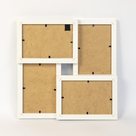 Multirama MULTI HEN 1 ramka na zdjęcia. Biała multirama na cztery zdjęcia