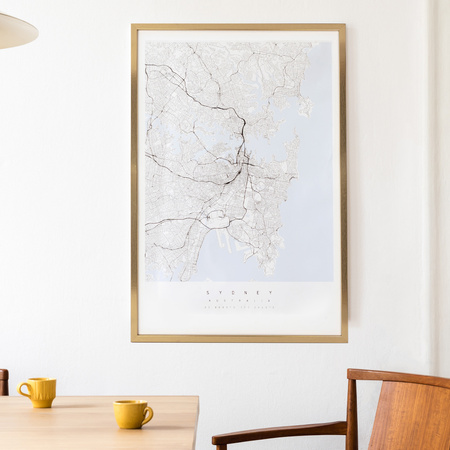 Złota ramka na zdjęcie KEA Z 40x60 cm