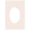 Passe partout 10x15 (6x9) OWAL BEŻOWE POWDER