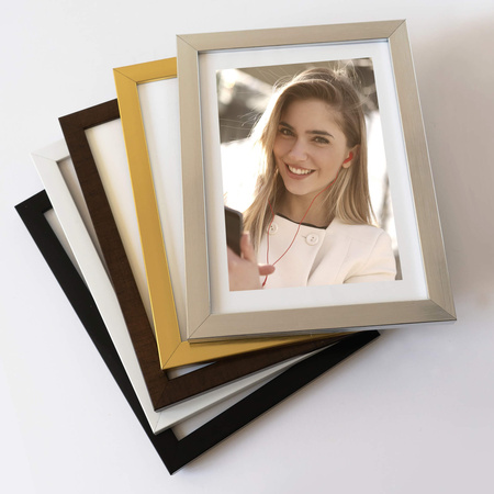 Srebrna ramka z tworzywa FOR S A4