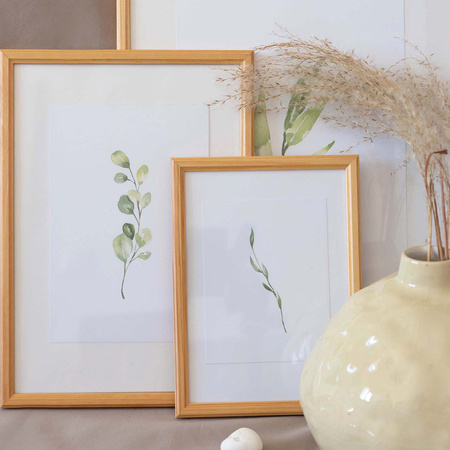 Naturalna ramka drewniana DRWA 0 20x20 cm