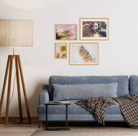 Zestaw naturalnych ramek galeria HIT 0 GF0008