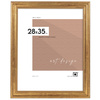 Ramka drewniana złota na zdjęcia DRZG M Z 28x35 cm