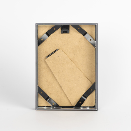 Pakiet 5 szt. srebrnych ramek aluminowych na zdjęcia ROYALL 10x15 cm