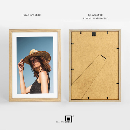 Pakiet 5 szt. ramek na zdjęcia kolor dębowy FDM M02 13x18 cm