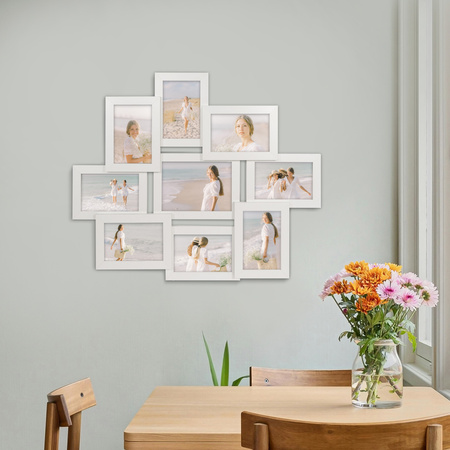 Multirama MULTI HEN 1 ramka na zdjęcia na 9 zdjęć - biała