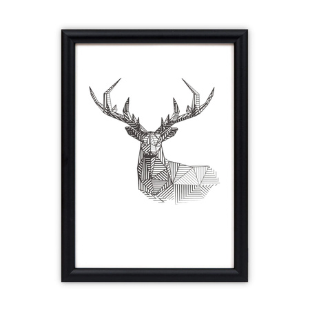 Zestaw czarnych ramek - galeria HIT 02 GF0009 - CORNER