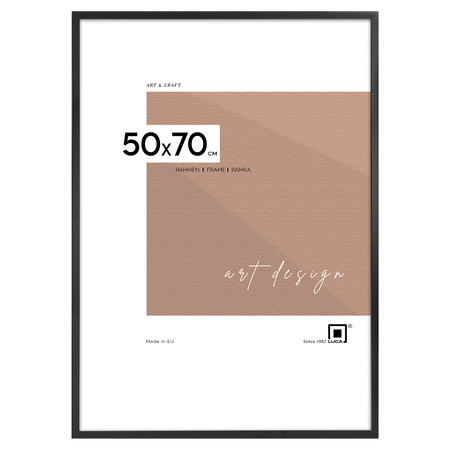 Pakiet 3 szt. czarnych ramek na zdjęcia FDM M2 50x70 cm