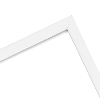 Ramka na URODZINY 30x40 cm w kolorze białym z białym passe partout