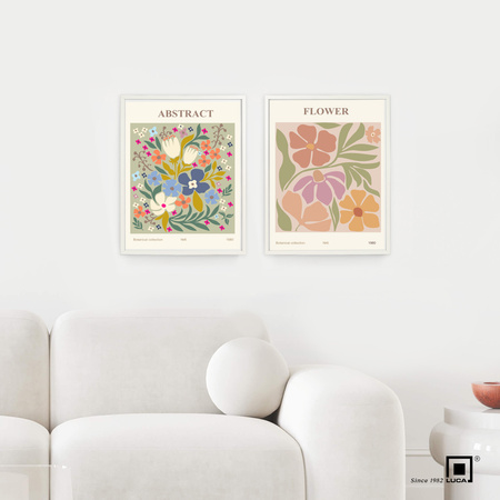 Pakiet 3 szt. białych ramek na zdjęcia FDM M1 40x50 cm