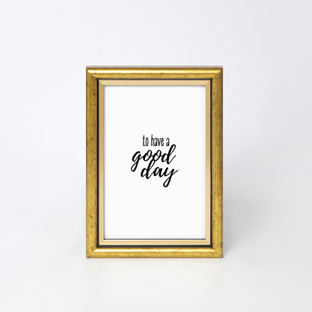 Ramka drewniana złota na zdjęcia DRI CL Z 10X15 cm