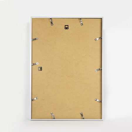 Biała ramka aluminiowa QAL 62x93 cm