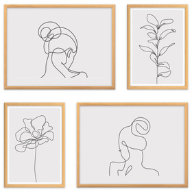 Zestaw naturalnych ramek galeria HIT 0 GF0003