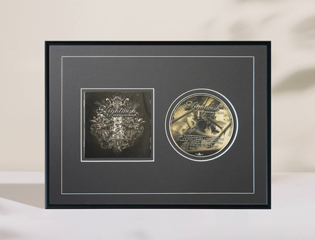 Czarna ramka na płytę CD - 30x40 cm