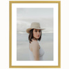 Złota ramka aluminiowa QAL 18x24 cm