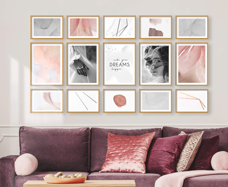 Zestaw ramek PINIA 00 kolor dębu GF0029 - galeria na 15 zdjęć