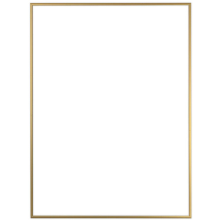 Złota ramka aluminiowa na zdjęcia Royall 60x80 cm