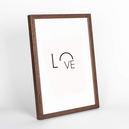 Brązowa ramka na zdjęcie FDM M6 20x30 cm