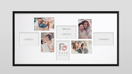 Foto galeria Black 38x75 cm na 8 zdjęć