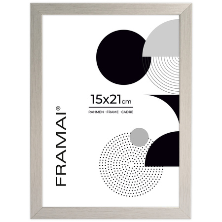 Srebrna ramka na zdjęcia KEA S 15x21 cm