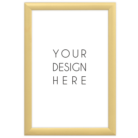 Złota ramka aluminiowa na zdjęcia Royall 10x15 cm