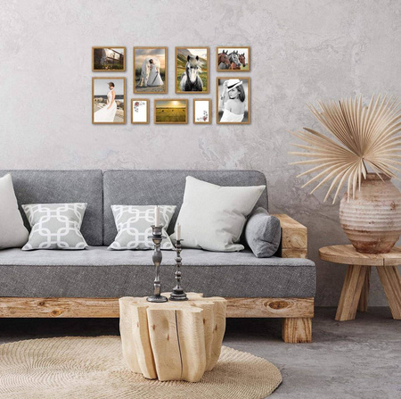 Zestaw naturalnych ramek galeria 3 GF0004