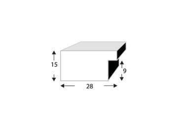 Ramka dębowa na zdjęcia DAB T 0 18x24 cm