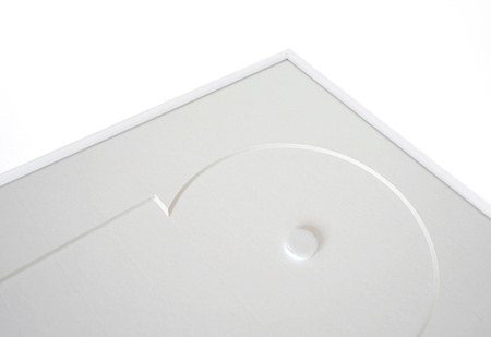 Biała ramka na płytę CD - 21x30 cm