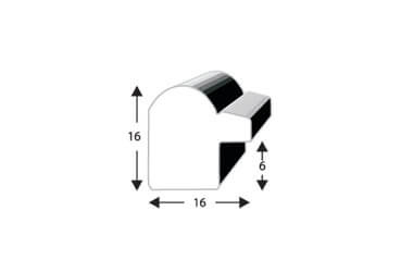Ramka drewniana na zdjęcia DRI CL 22 28x35 cm