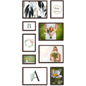 Zestaw brązowych ramek galeria 44 GF0004