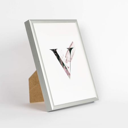 Srebrna ramka aluminiowa na zdjęcia ROYALL 15x20 cm